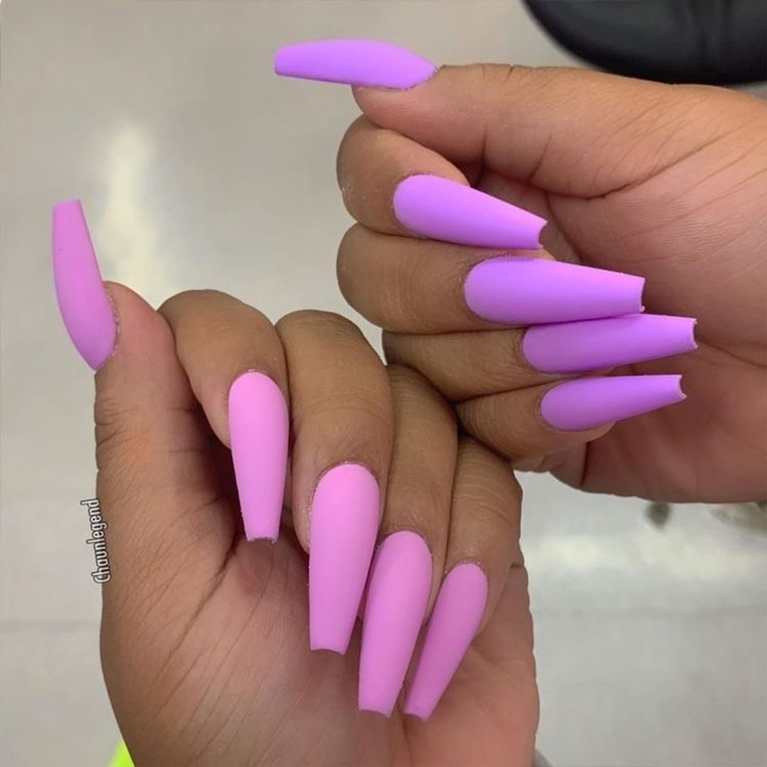 Fashion Unhas lilás 💜