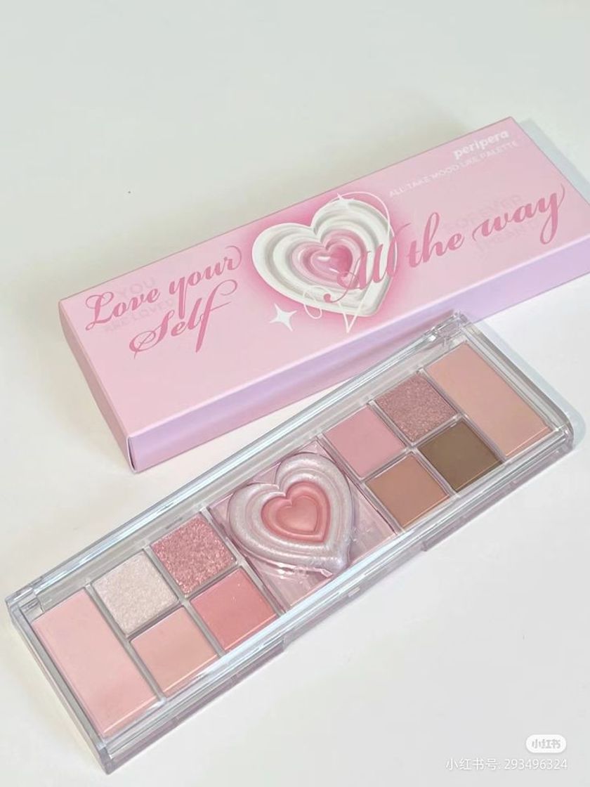 Beauty paleta de sombra love heart