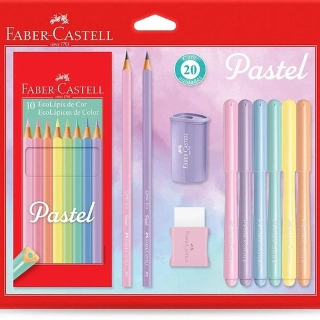 Fashion Kit Tons Pastel Faber Caste🍭