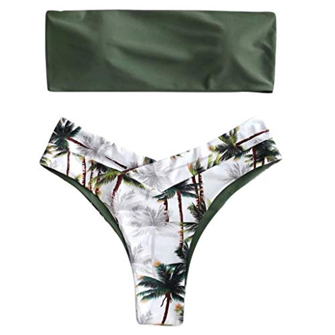 Moda BakeLIN Conjuntos de Bikinis para Mujer Push Up Trajes de Baño Dos Piezas de Bandeau Tanga Bañador Mujer Sexy Brasileños