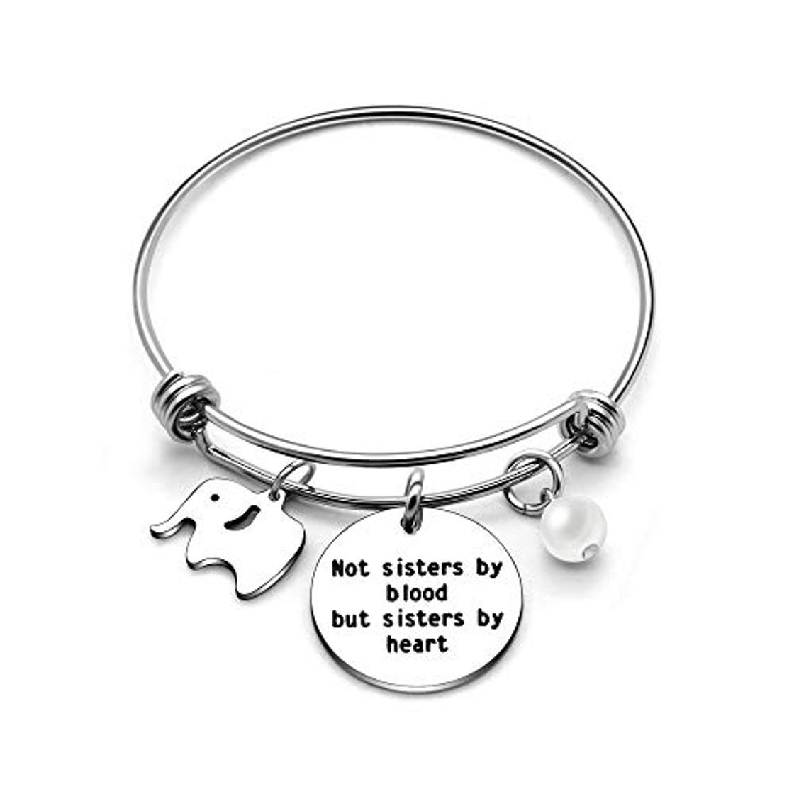 Fashion Pulsera de elefante para mejores amigas