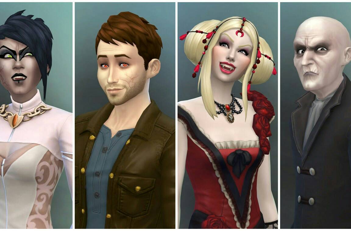 Videojuegos Sims 4 - Trucos de vampiros! 