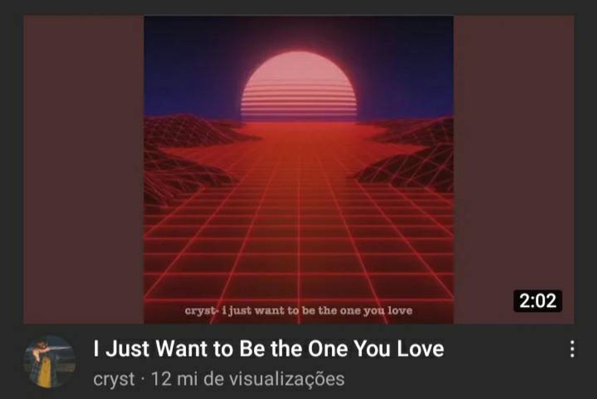 Canción I Just Want to Be the One You Love 