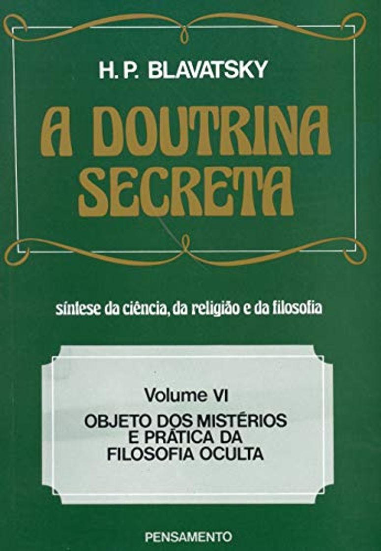 Book A Doutrina Secreta - Volume VI