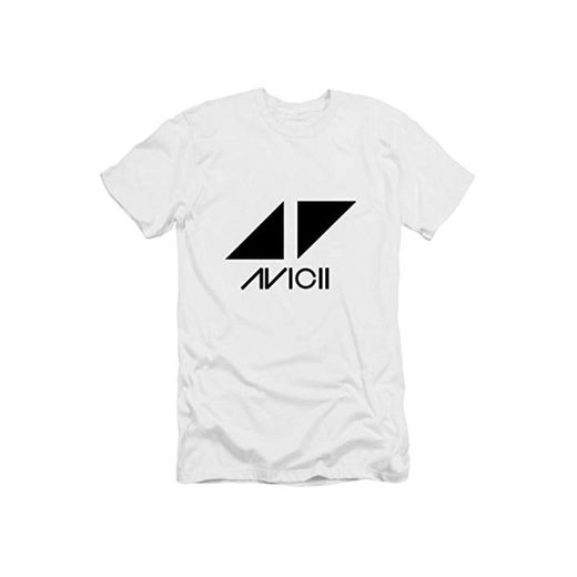 JJZHY Famosa Banda de Rock DJ Avicii Camiseta de algodón Estampada para
