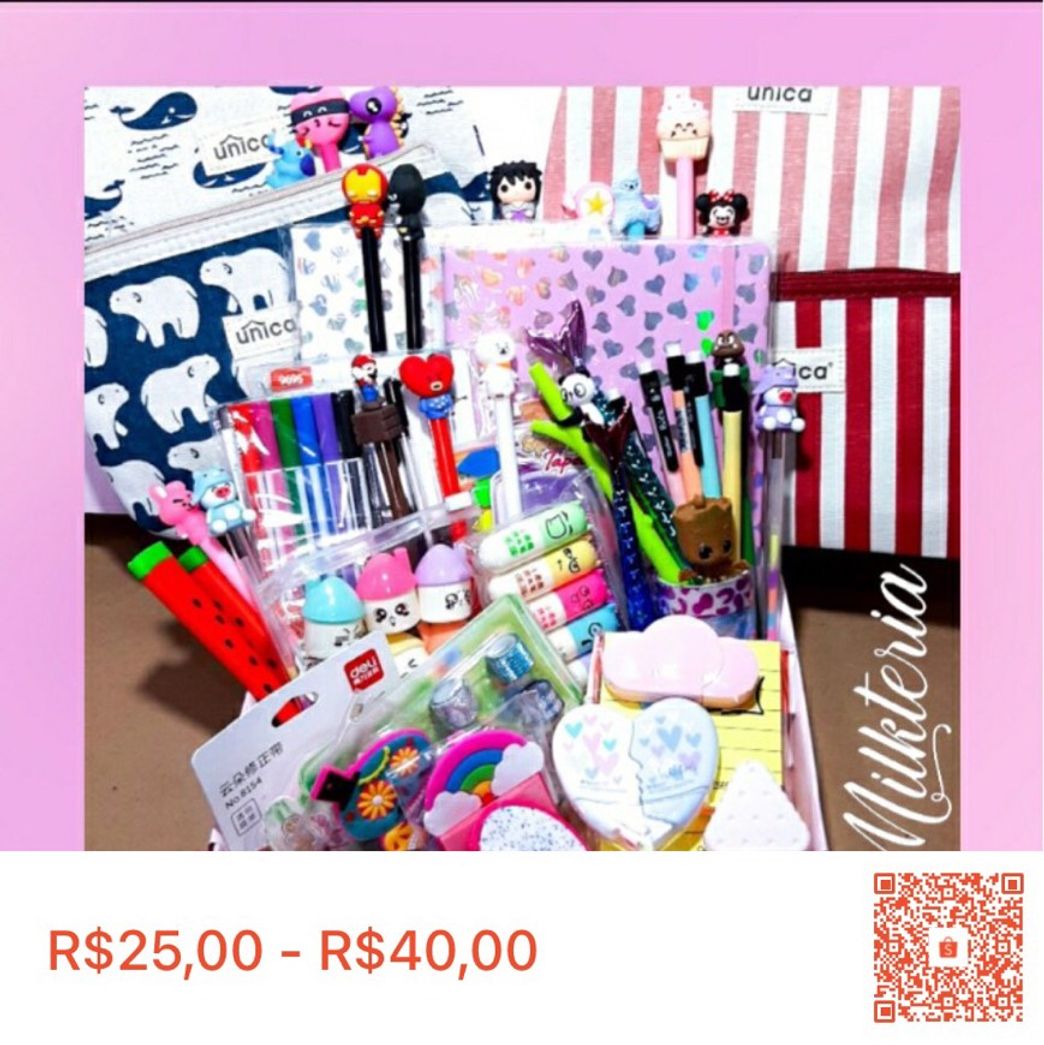 Fashion Kit papelaria 