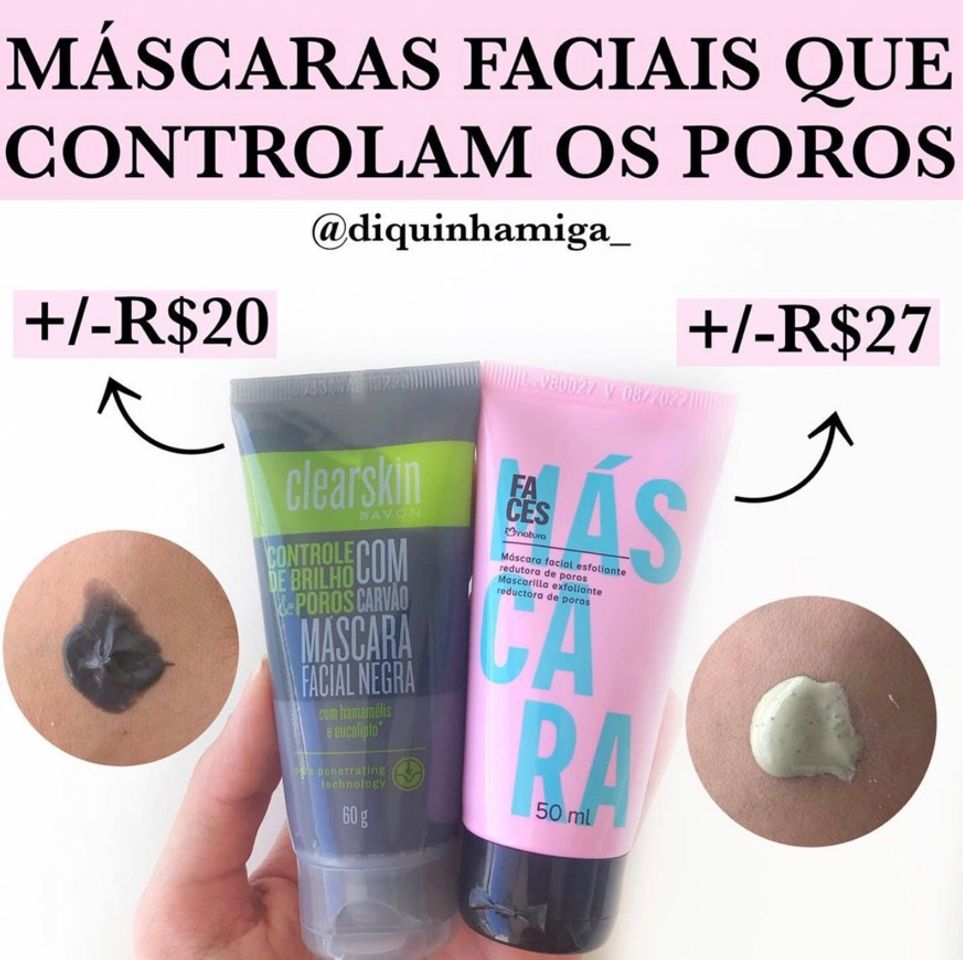 Moda Máscaras faciais 