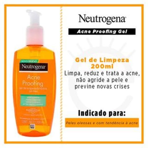 Gel de Limpeza Neutrogena Acne Proofing 