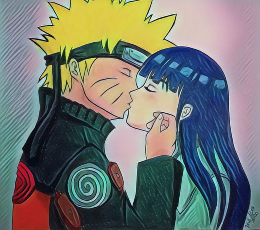 Ilustração Naruto&Hinata