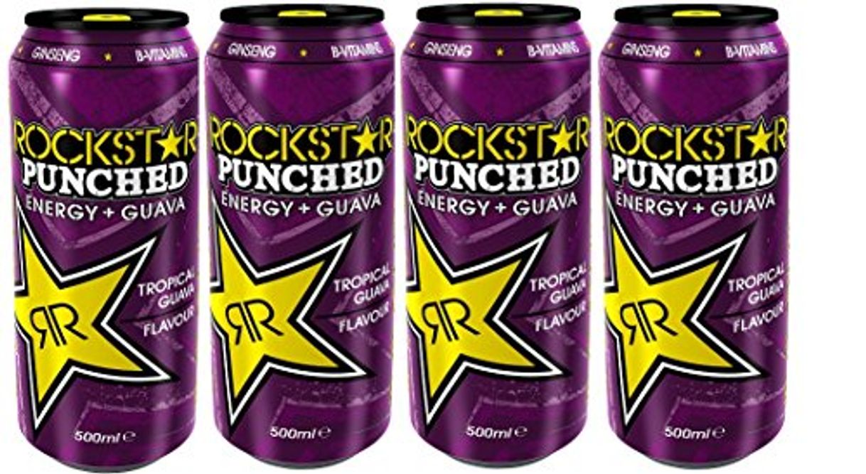 Product Rockstar Guava Bebida Energtica Ligeramente Carbonatada