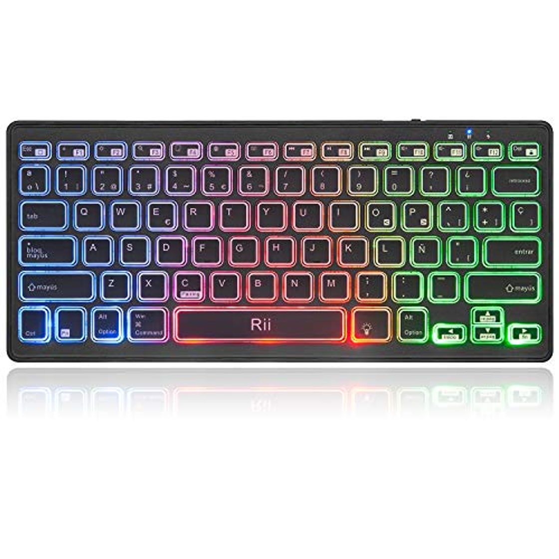 Social Rii K09 Teclado Inalámbrico Bluetooth