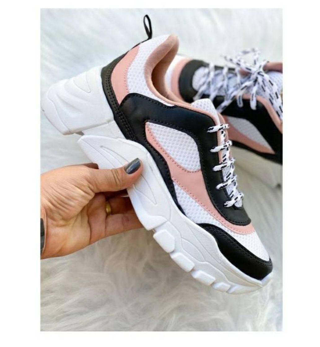 Moda Tenis Feminino Original Chunky Pedraria Sneaker Blogueiras❣