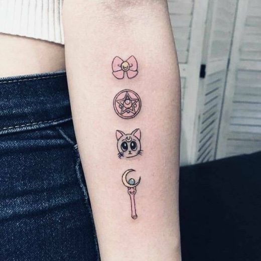 Tatuagem sailor moon