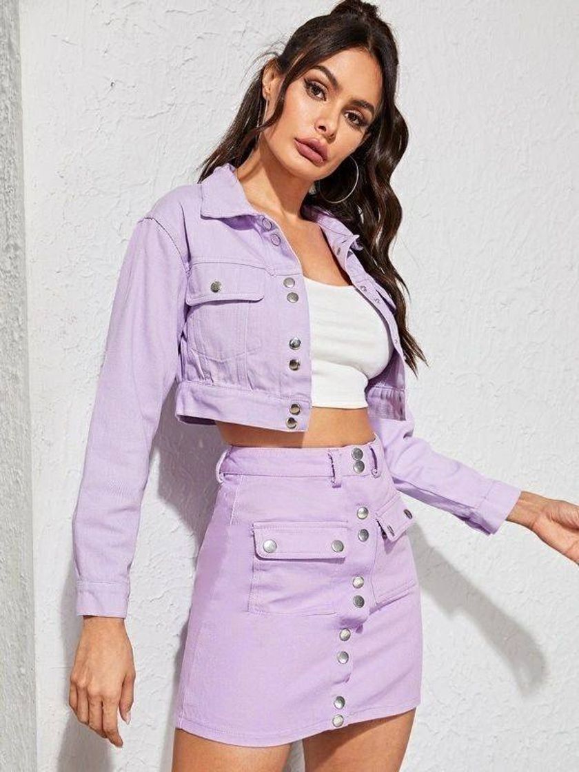 Social Aesthetic roxinho