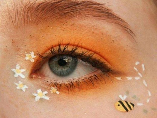 Maquiagem de abelhas