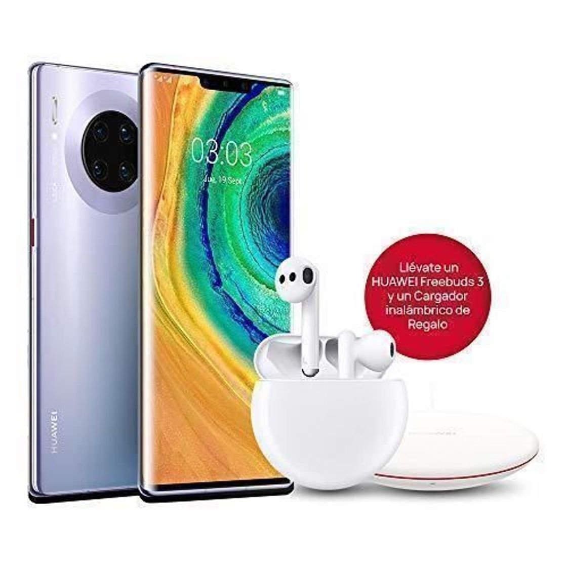 Electronic HUAWEI Mate30 Pro - Smartphone con Pantalla Curva de 6.53" (Kirin 990,