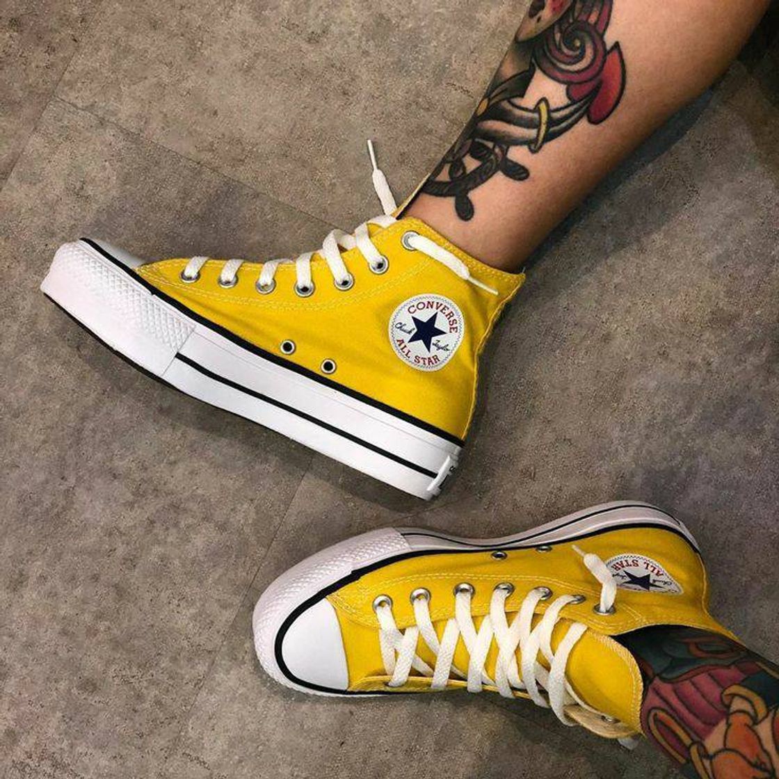 Fashion All star amarelo