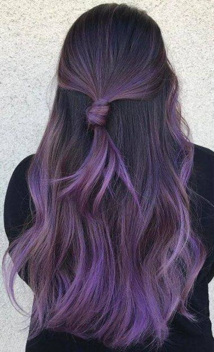 Fashion Ombre hair roxo