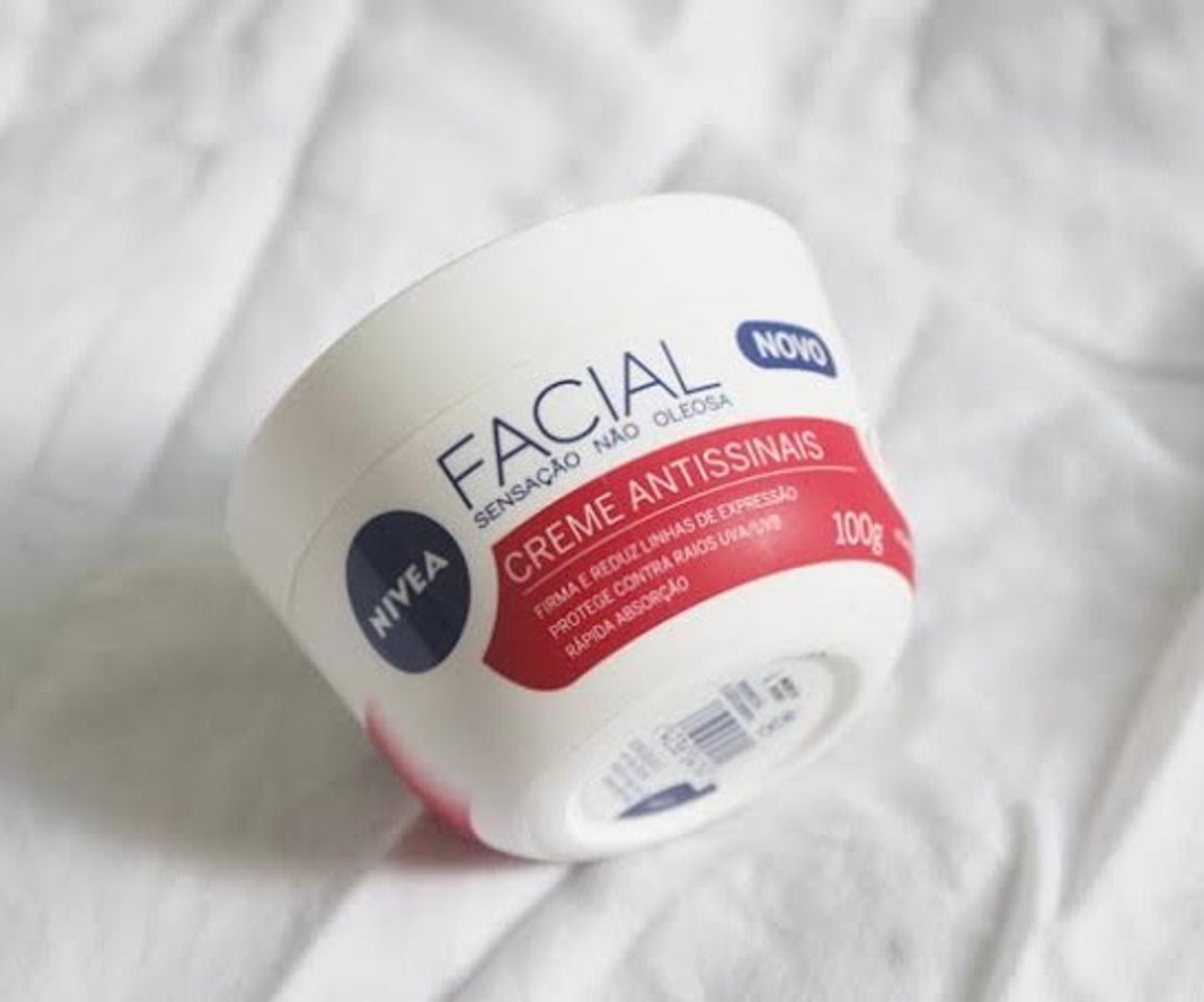 Products creme facial antissinais nivea