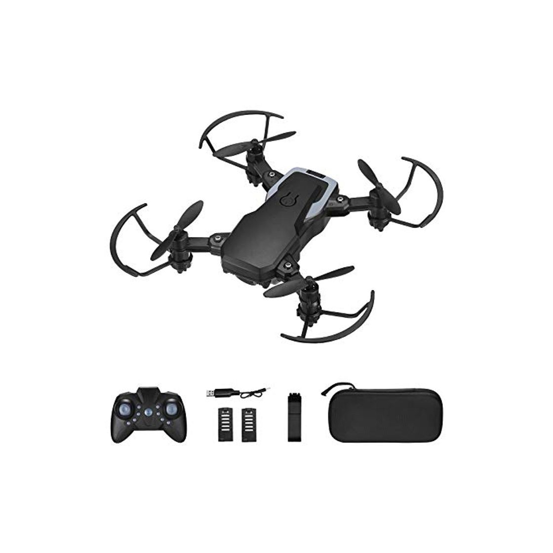 Social Powerextra Mini Drone con Cámara 3 x Baterías para Principiantes - Mini