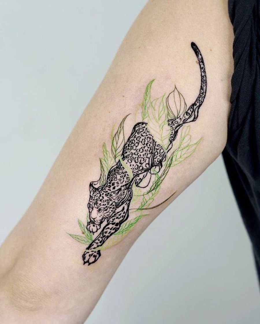 Fashion Jaguar tattoo