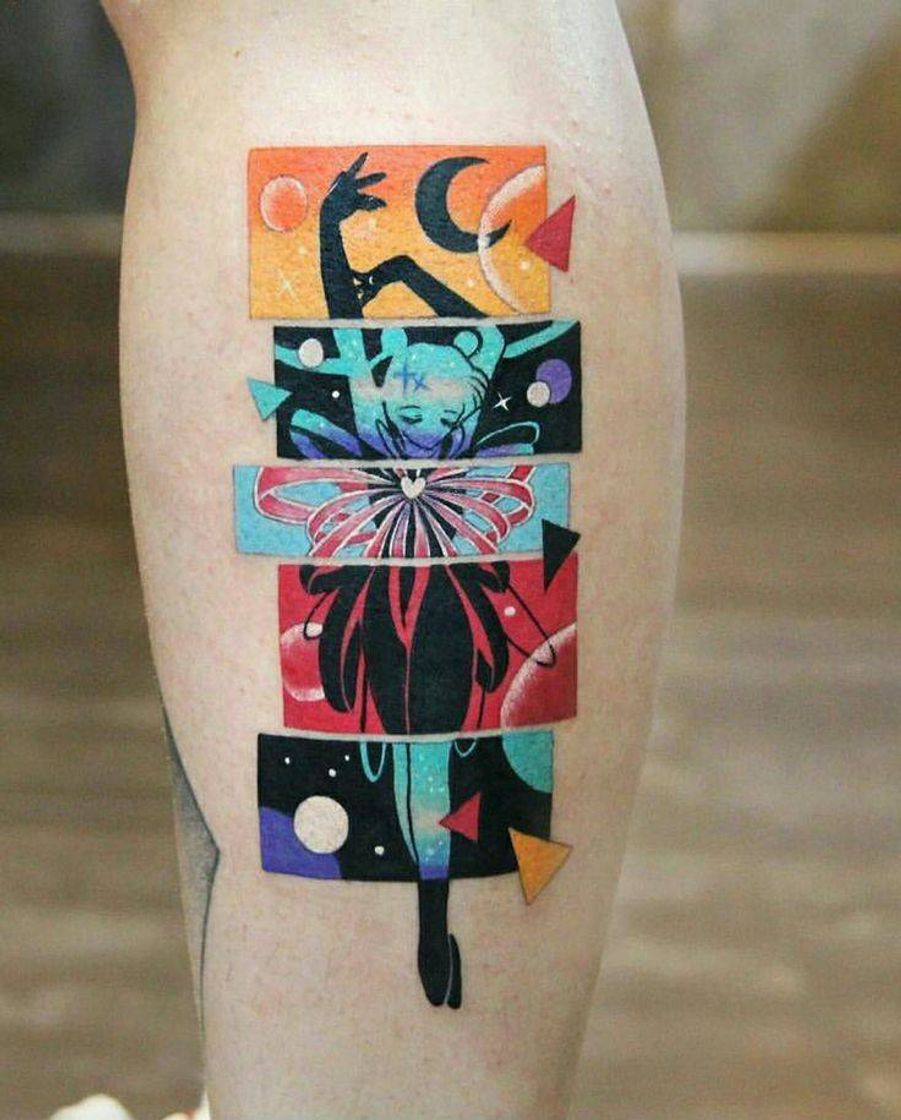 Moda Sailor moon tattoo