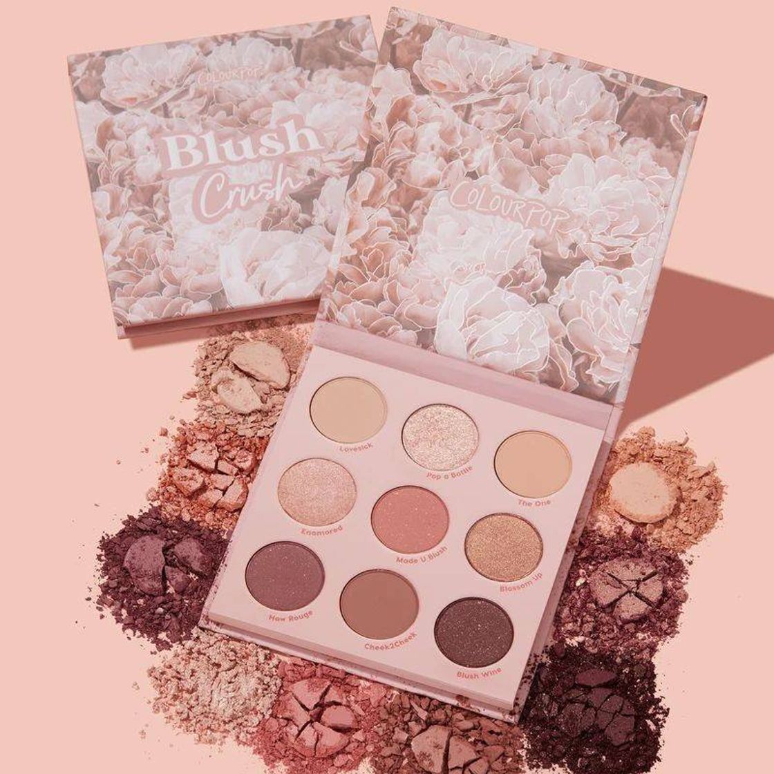 Product Blush Crush Pink Eyeshadow Palette — ColourPop