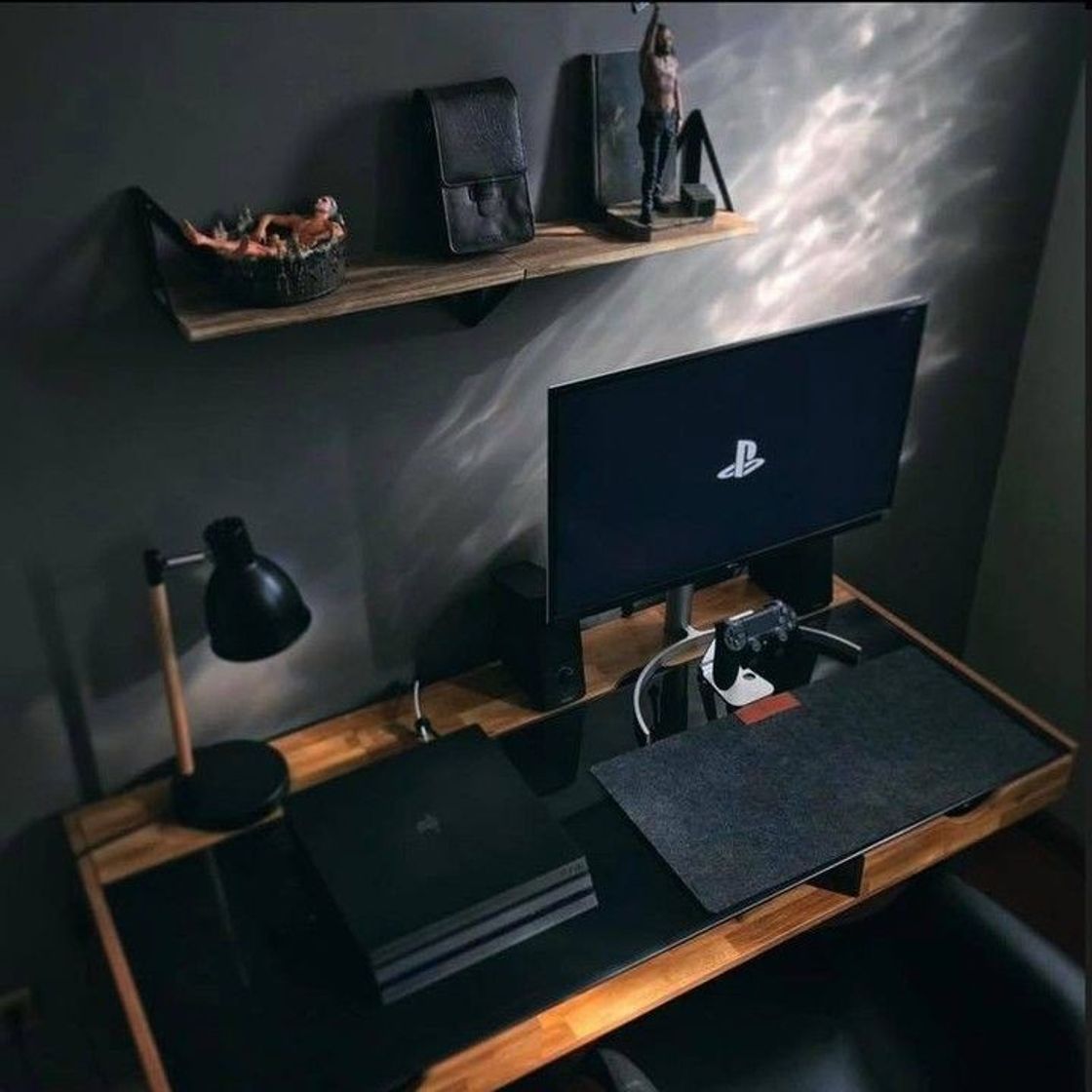 Social Setup dark com minimalista