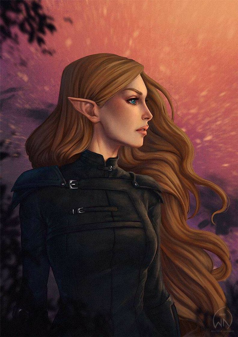 Fashion Fanart Feyre Archeron - acotar