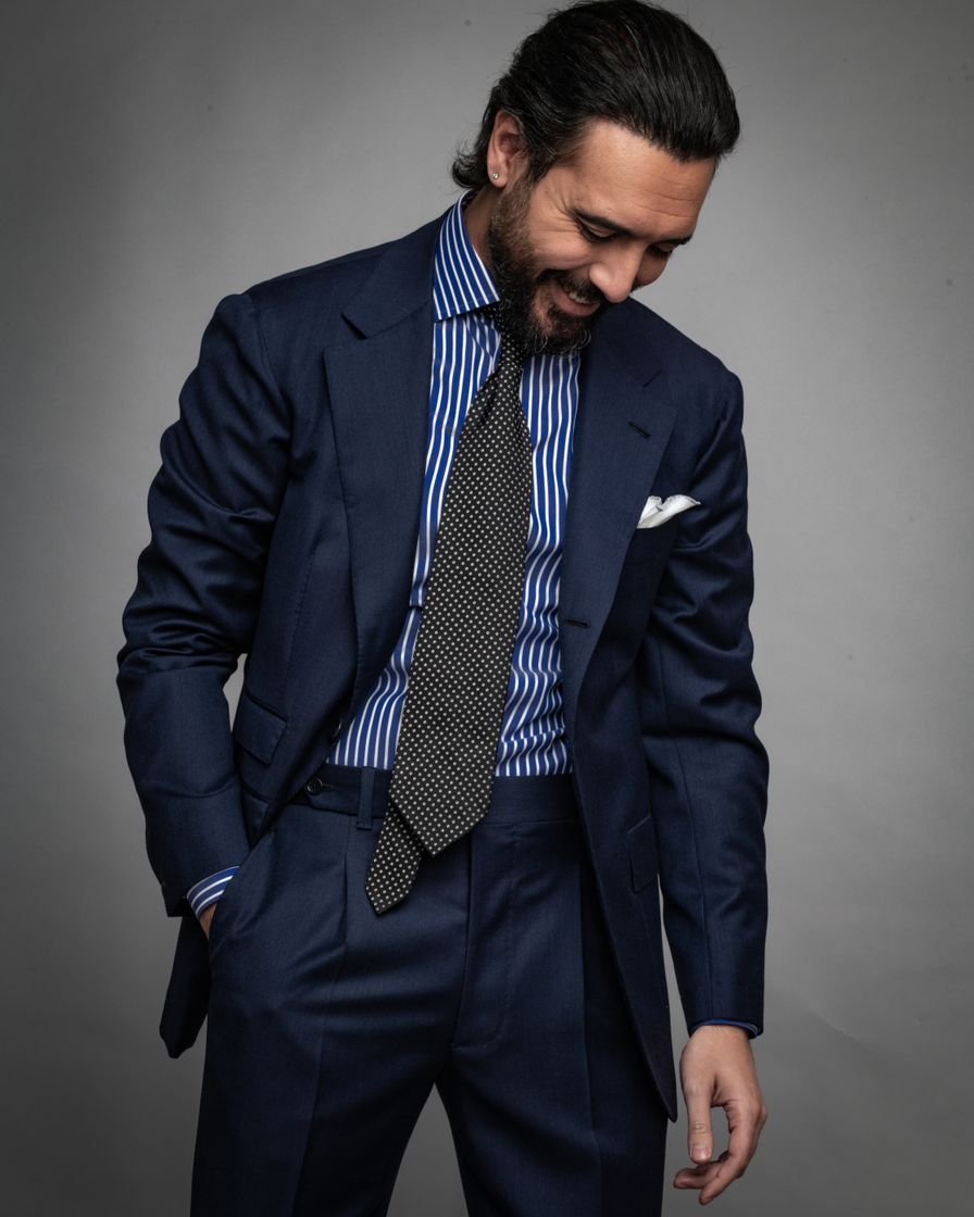 Fashion Blue suit idea