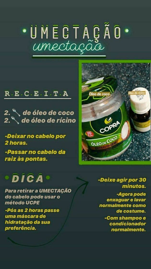 Moda Receitinha caseira pro cabelo 