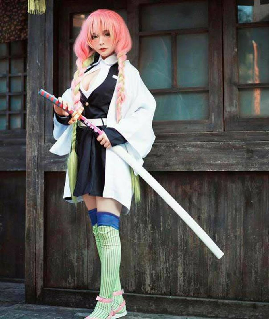 Moda cosplay de mitsuri kanroji