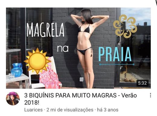 3 BIQUÍNIS PARA MUITO MAGRAS - Verão 2018! - YouTube