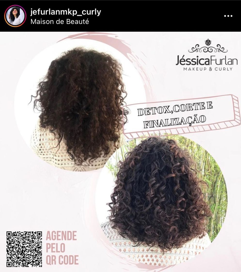 Fashion Cabeleireira para cabelo enrolado