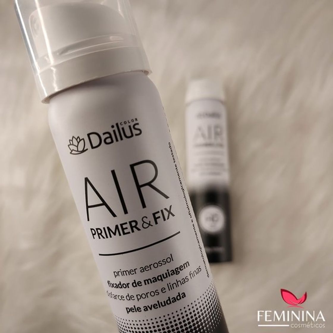 Fashion Dailus Air Primer & Fix Primer e Fixador de Maquiagem 100ml