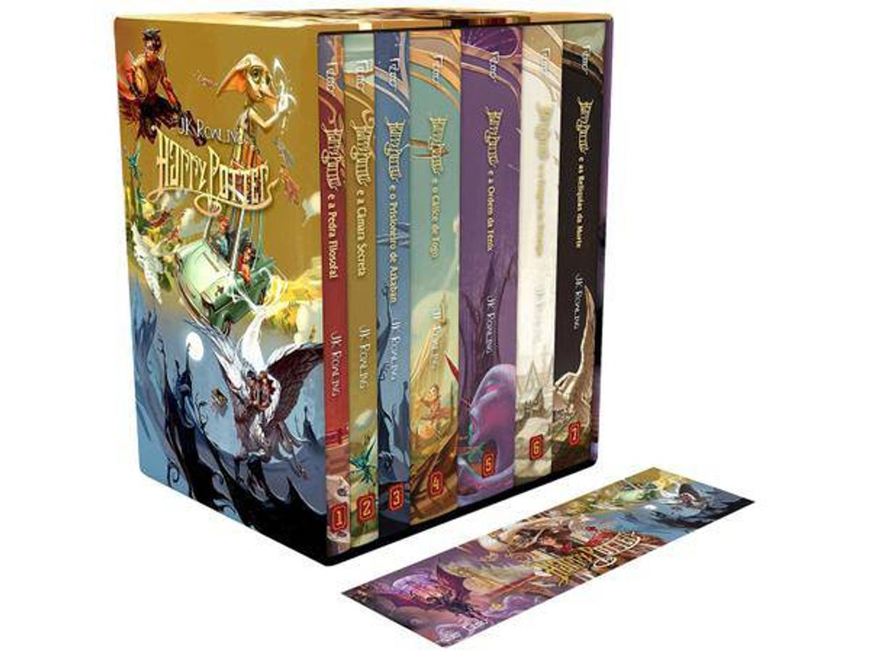 Libro Harry Potter box completo