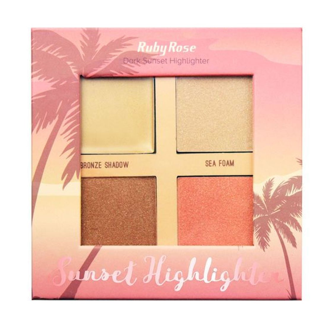 Fashion ILUMINADOR SUNSET HIGHLIGHTER DARK - RUBY ROSE - Loja ...