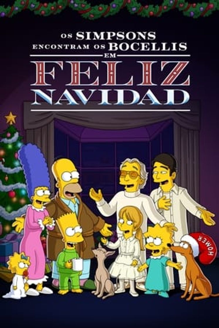 Movie Los Simpson y los Bocelli en “Feliz Navidad”