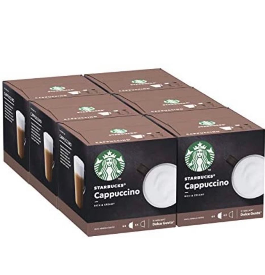 Moda **72 Cápsulas Starbucks Nescafe Dolce Gusto (POR 16,79€)