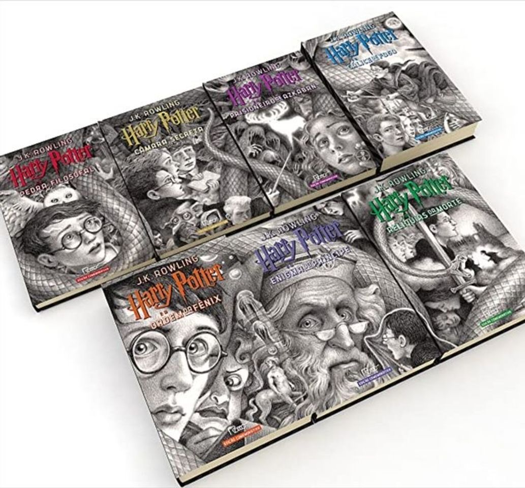 Fashion Livros Box Harry Potter 