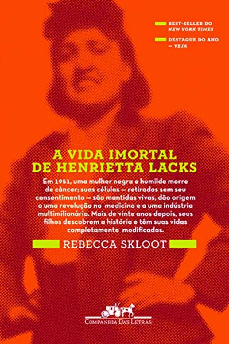 Libro A Vida Imortal de Henrietta Lacks