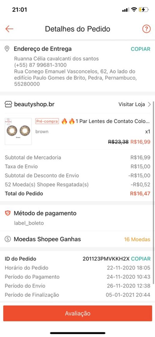 Moda Melhores compras no SHOPPE 