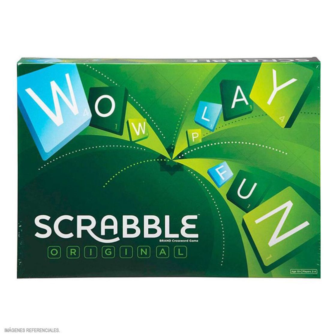 Moda Mattel Games Scrabble Original El mejor juego de Palabras.