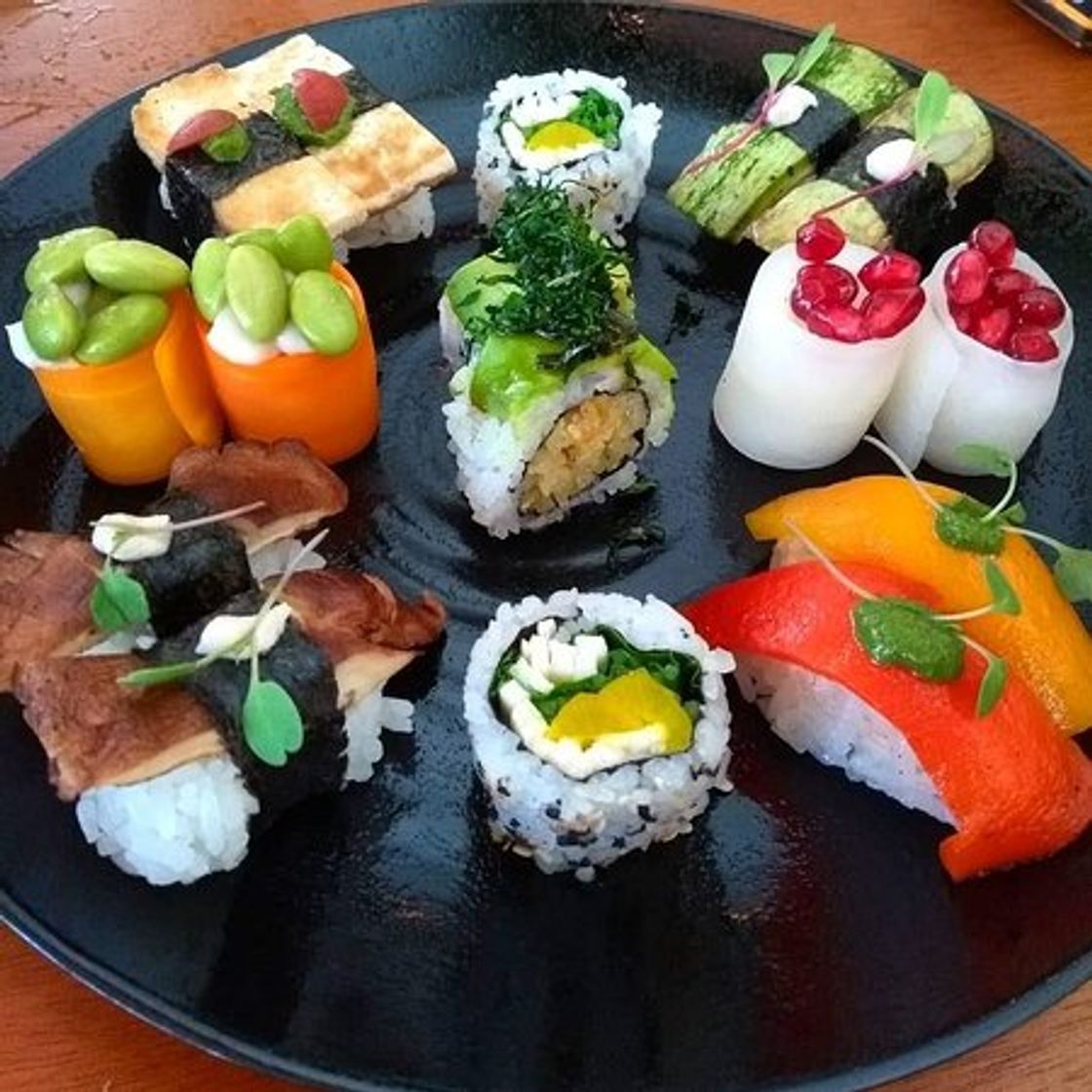 Restaurantes Sushimar Vegano