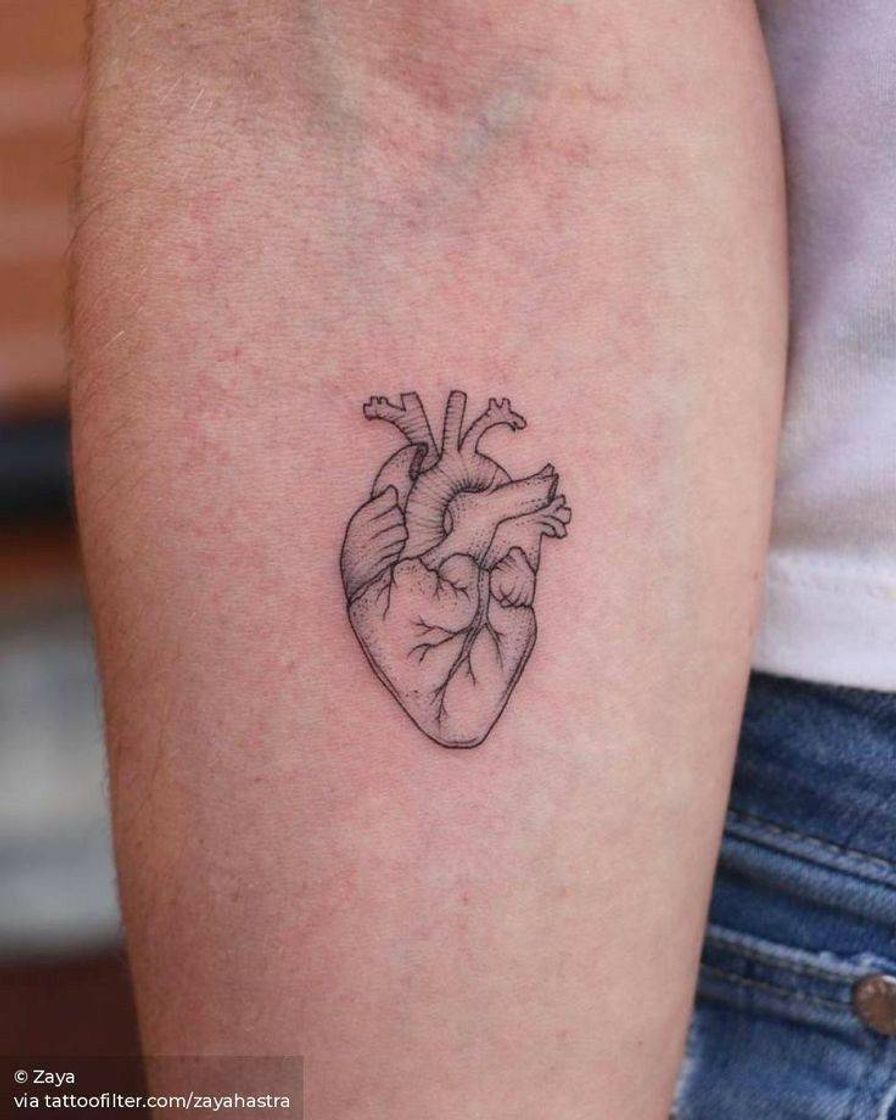 Fashion Tatuagem de coração ❤️