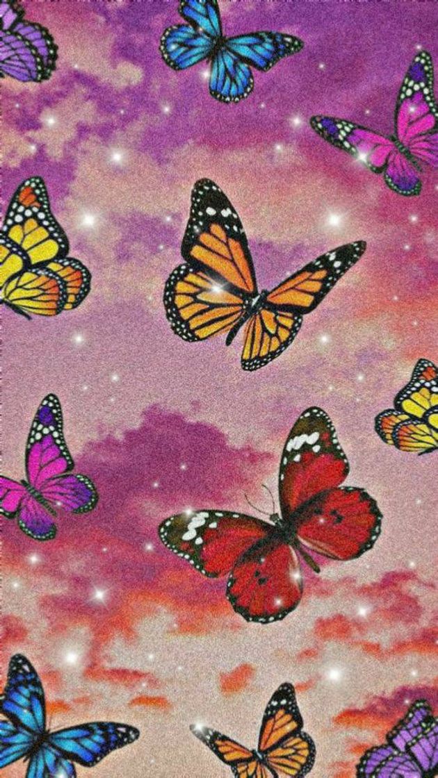 Moda Wallpaper butterfly indie 