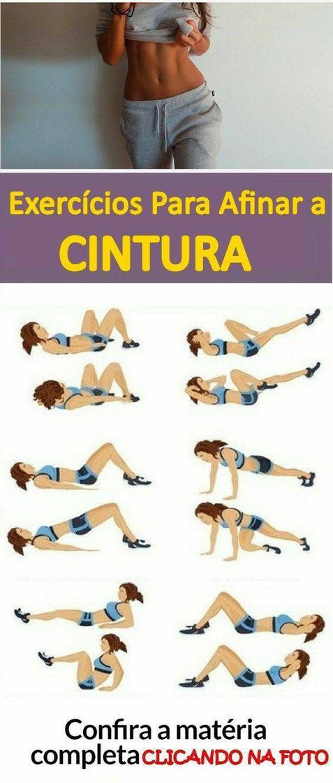 Fashion Exercícios para afinar cintura