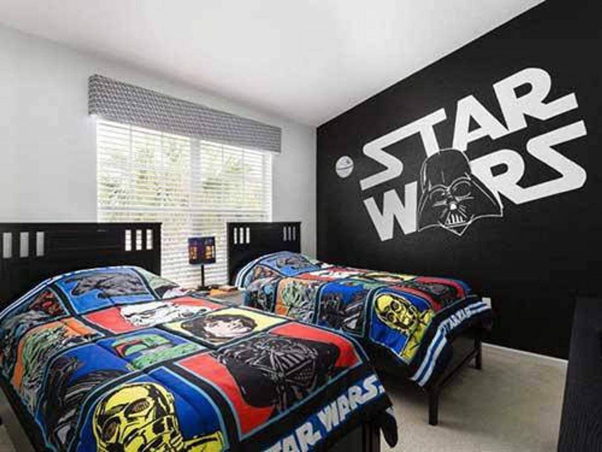 Fashion Quarto Star Wars lindo 😍