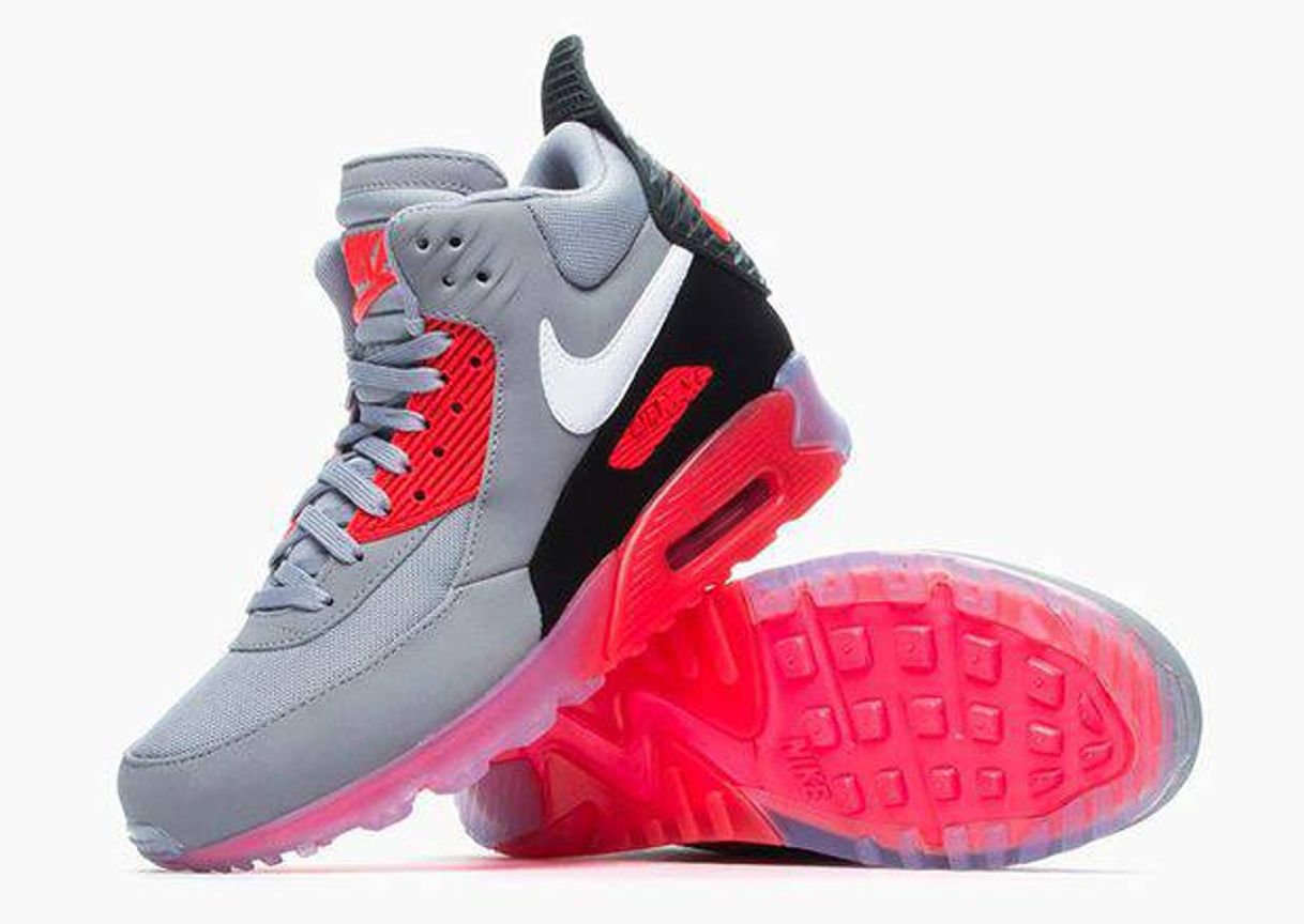 Moda Nike AIR Max 90 Sneakerboot Ice - Infrared -