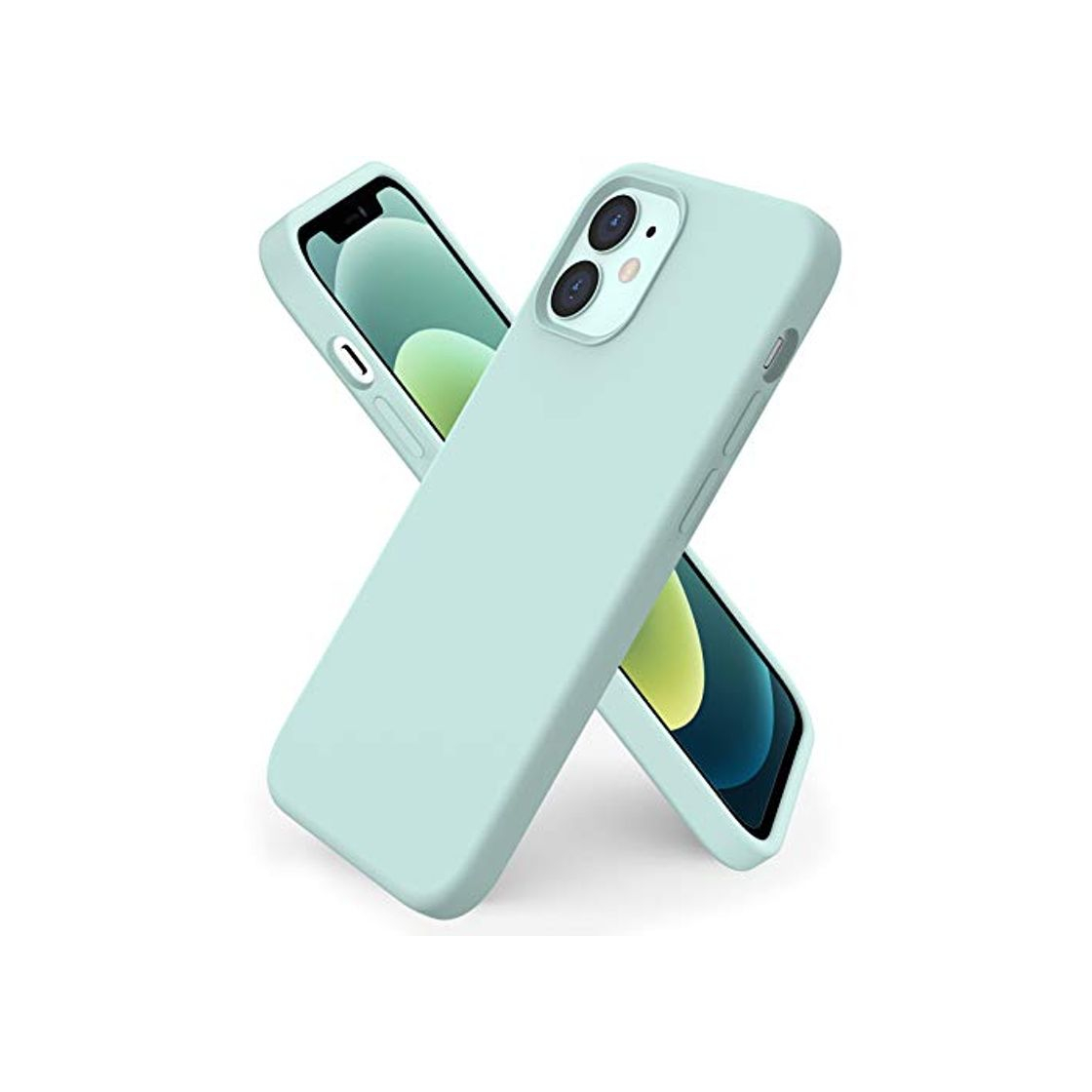 Product ORNARTO Funda Silicone Case Compatible con iPhone 12 6,1", iPhone 12 Pro